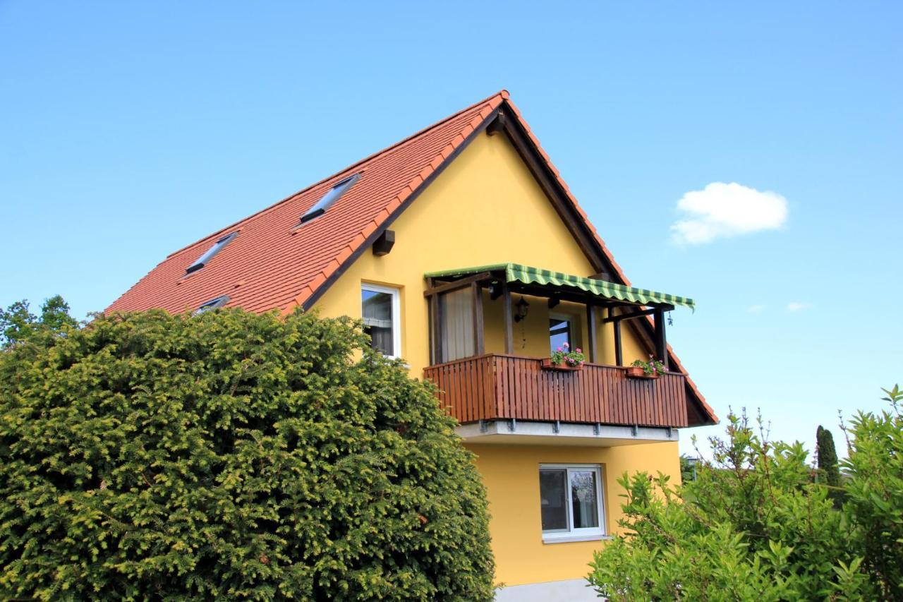 Ferienwohnung Bahnelblick ヨンスドルフ エクステリア 写真